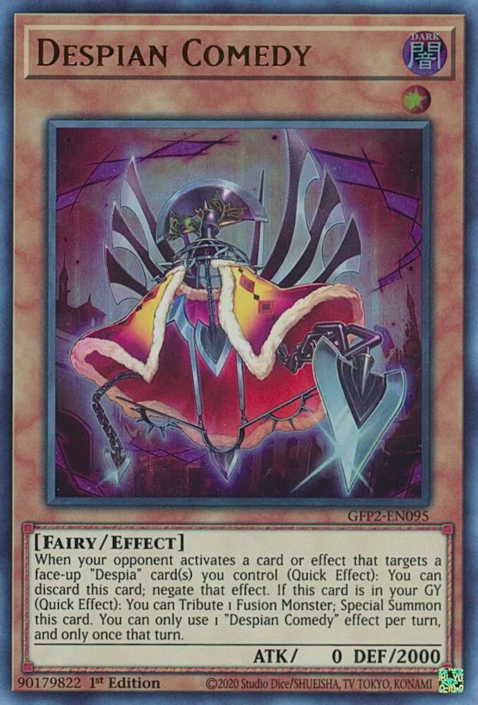 Despian Comedy GFP2-EN095 card from Ghosts From the Past: The 2nd Haunting