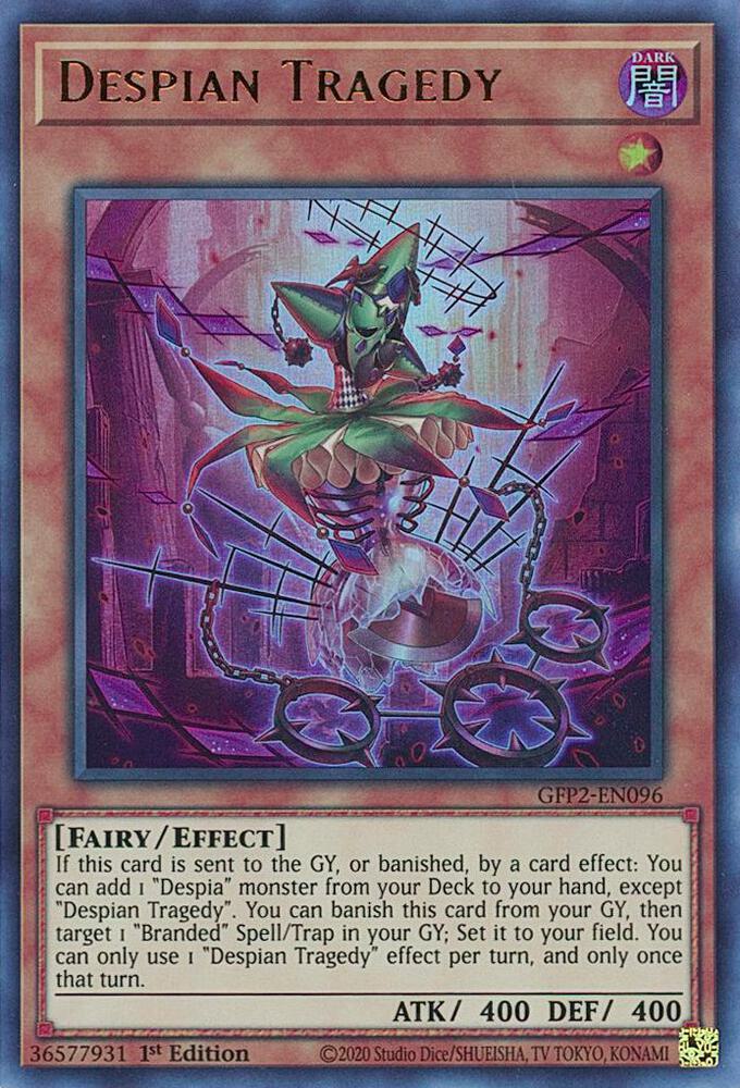 Despian Tragedy GFP2-EN096 card from Ghosts From the Past: The 2nd Haunting