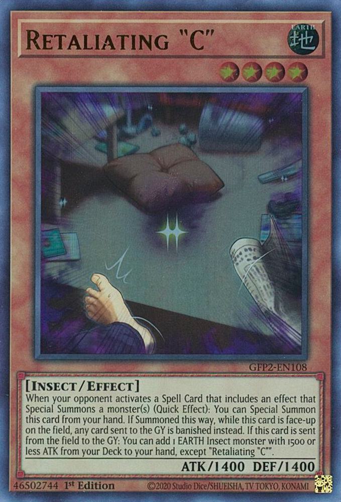 Retaliating "C" GFP2-EN108 card from Ghosts From the Past: The 2nd Haunting