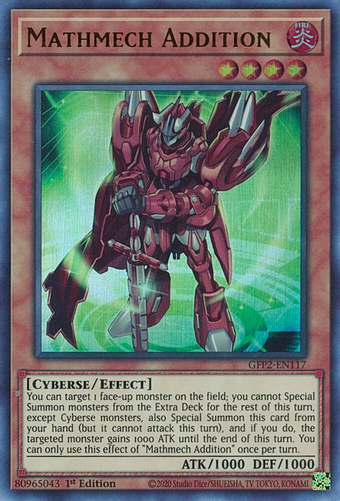 Mathmech Addition GFP2-EN117 card from Ghosts From the Past: The 2nd Haunting