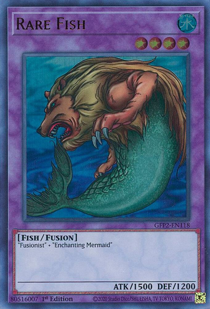 Rare Fish GFP2-EN118 card from Ghosts From the Past: The 2nd Haunting