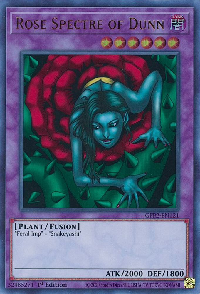 Rose Spectre of Dunn GFP2-EN121 card from Ghosts From the Past: The 2nd Haunting
