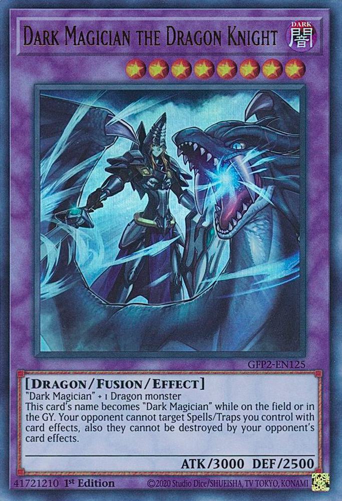 Dark Magician the Dragon Knight GFP2-EN125 card from Ghosts From the Past: The 2nd Haunting
