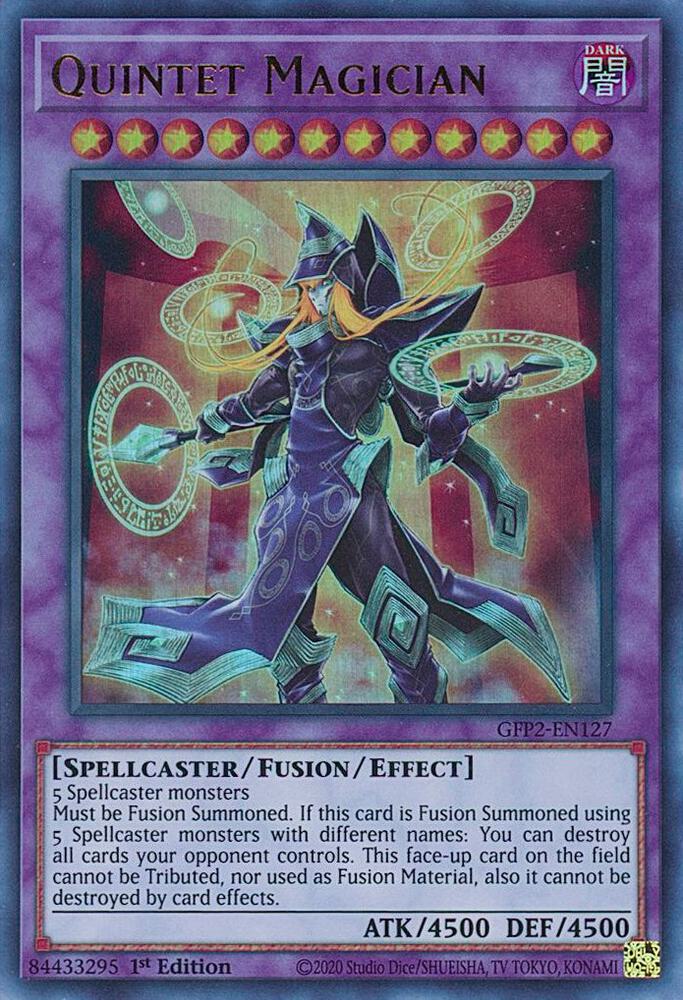 Quintet Magician GFP2-EN127 card from Ghosts From the Past: The 2nd Haunting