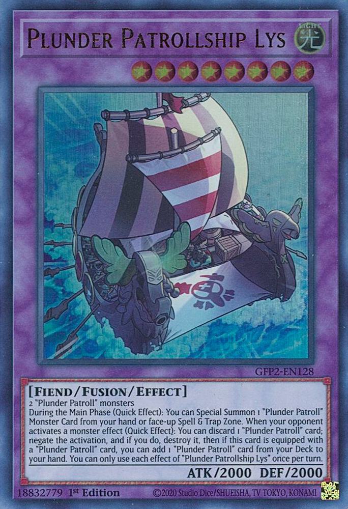 Plunder Patrollship Lys GFP2-EN128 card from Ghosts From the Past: The 2nd Haunting