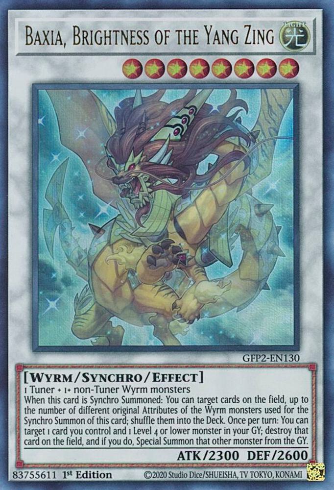 Baxia, Brightness of the Yang Zing GFP2-EN130 card from Ghosts From the Past: The 2nd Haunting