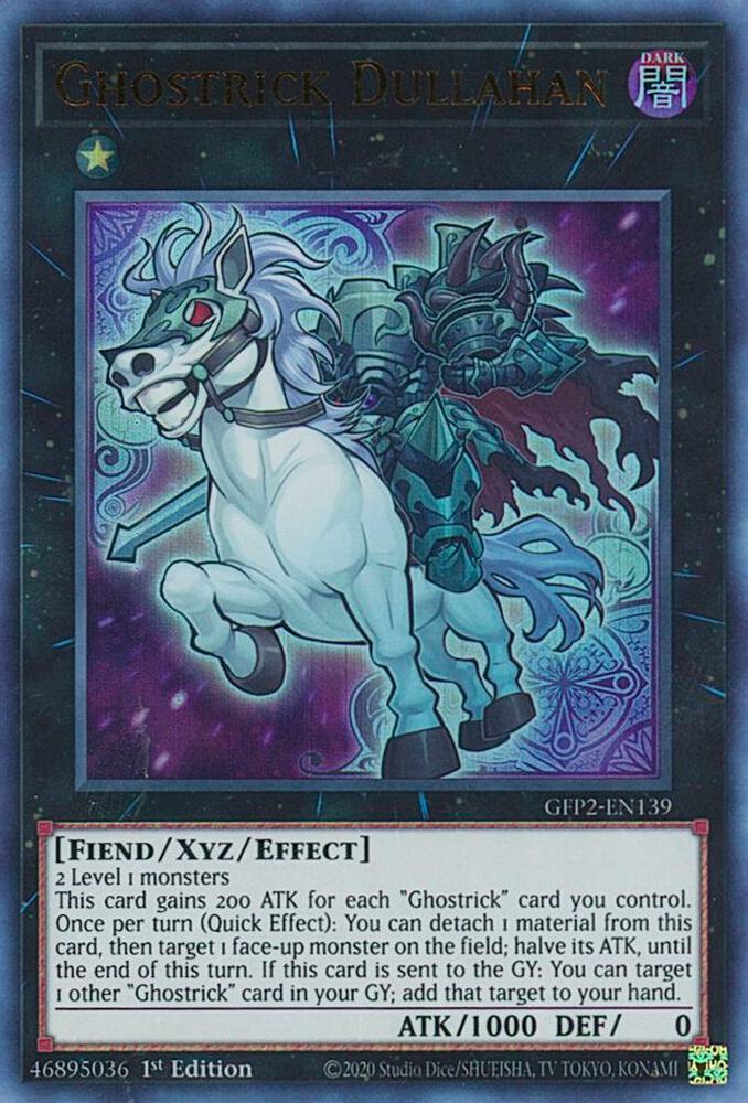 Ghostrick Dullahan GFP2-EN139 card from Ghosts From the Past: The 2nd Haunting