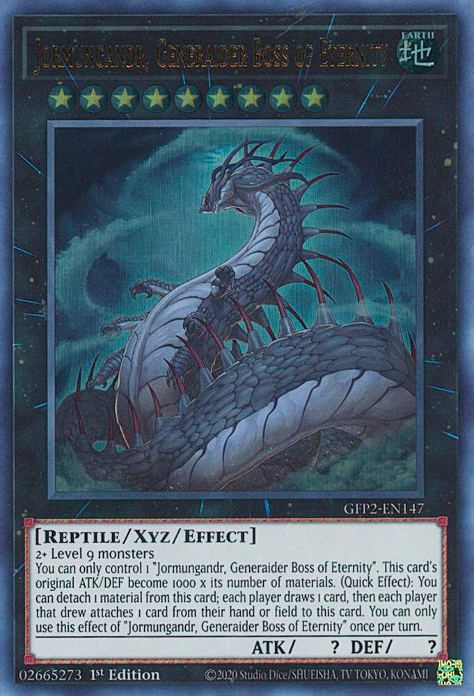 Jormungandr, Generaider Boss of Eternity GFP2-EN147 card from Ghosts From the Past: The 2nd Haunting