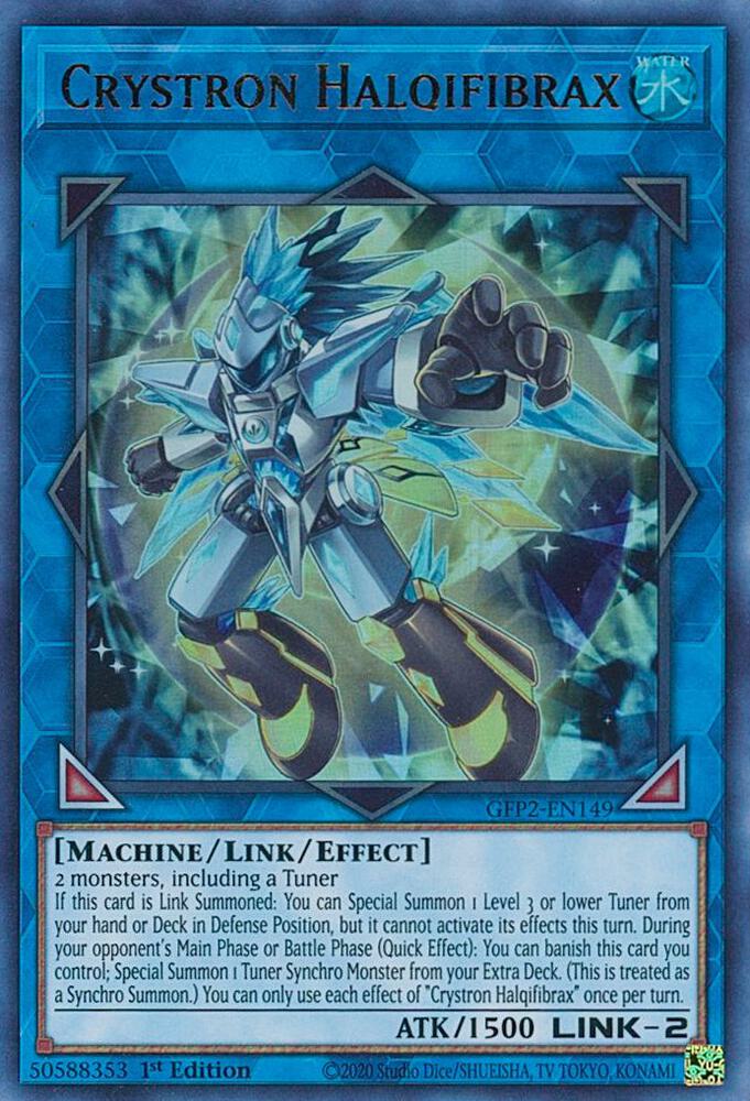 Crystron Halqifibrax GFP2-EN149 card from Ghosts From the Past: The 2nd Haunting