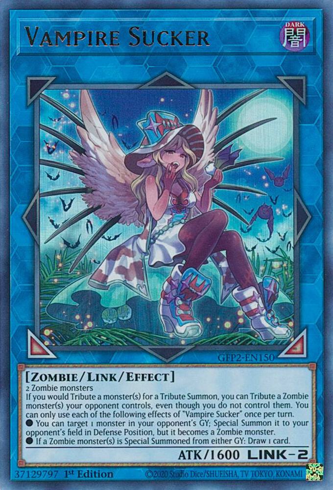 Vampire Sucker GFP2-EN150 card from Ghosts From the Past: The 2nd Haunting