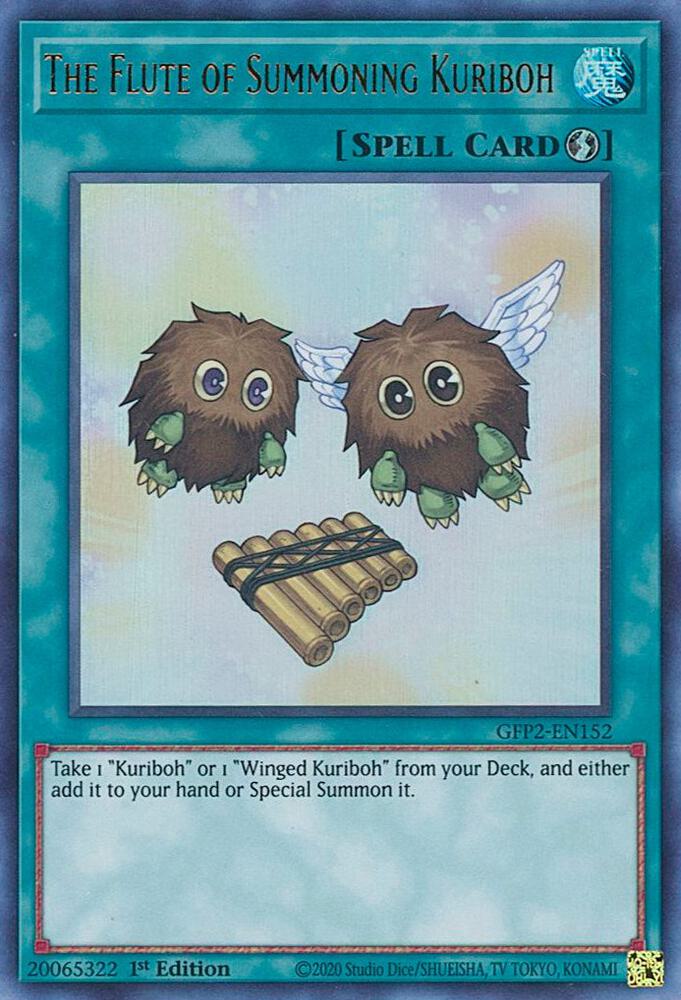 The Flute of Summoning Kuriboh GFP2-EN152 card from Ghosts From the Past: The 2nd Haunting