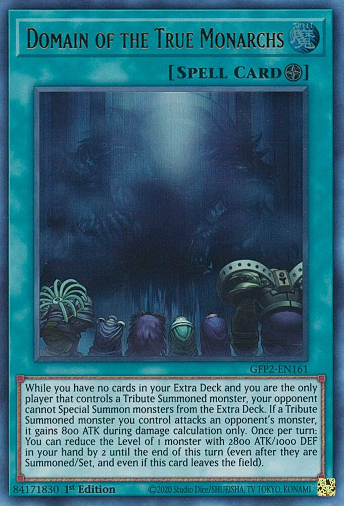 Domain of the True Monarchs GFP2-EN161 card from Ghosts From the Past: The 2nd Haunting
