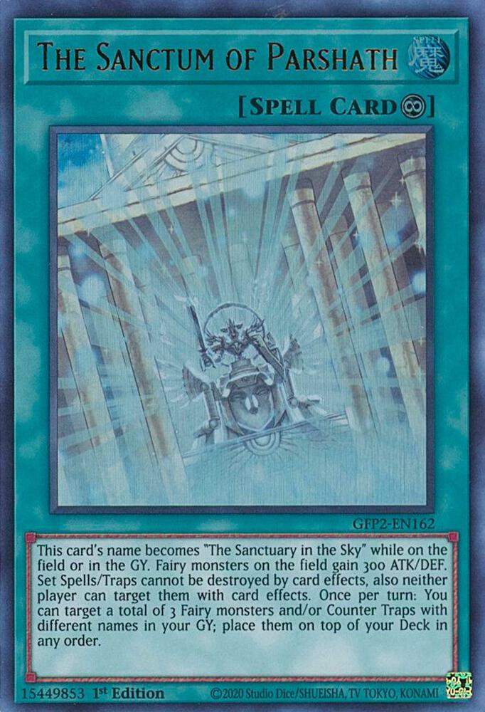 The Sanctum of Parshath GFP2-EN162 card from Ghosts From the Past: The 2nd Haunting