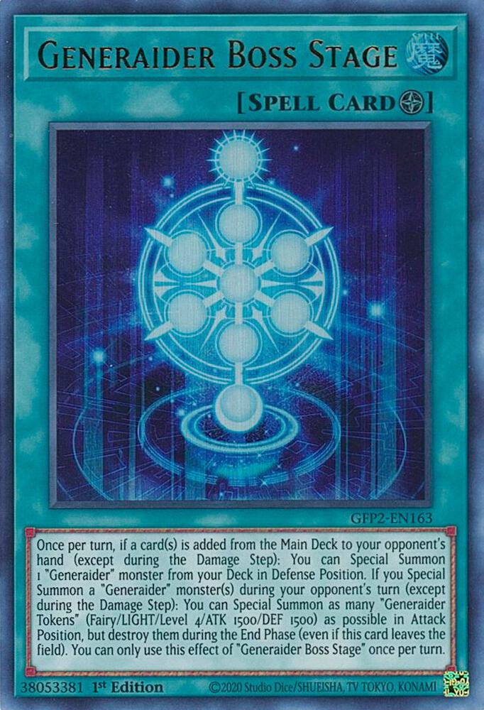 Generaider Boss Stage GFP2-EN163 card from Ghosts From the Past: The 2nd Haunting