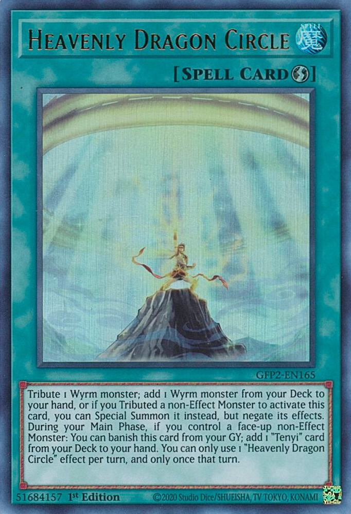 Heavenly Dragon Circle GFP2-EN165 card from Ghosts From the Past: The 2nd Haunting