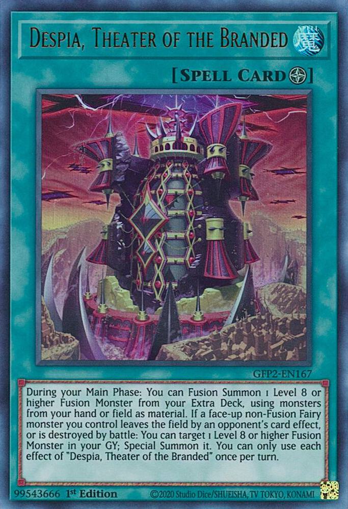 Despia, Theater of the Branded GFP2-EN167 card from Ghosts From the Past: The 2nd Haunting