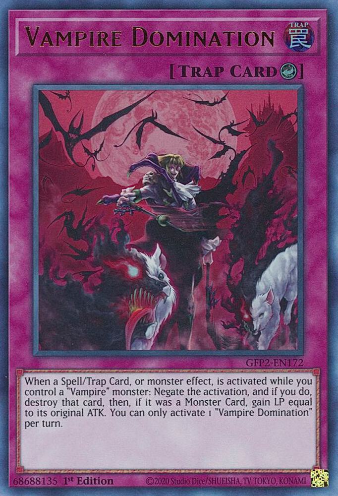 Vampire Domination GFP2-EN172 card from Ghosts From the Past: The 2nd Haunting