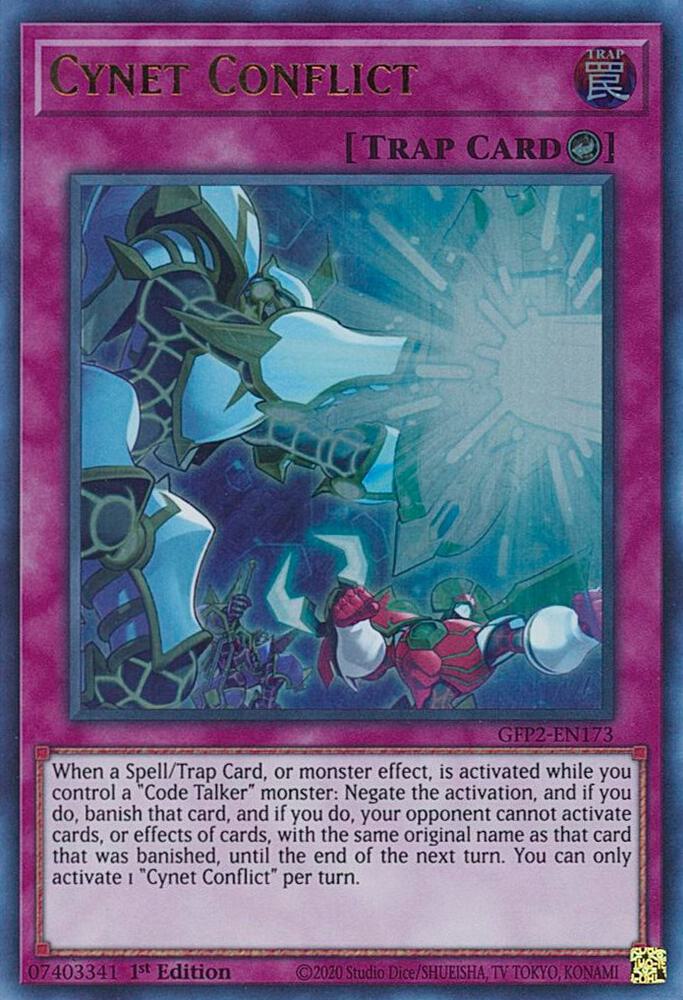 Cynet Conflict GFP2-EN173 card from Ghosts From the Past: The 2nd Haunting