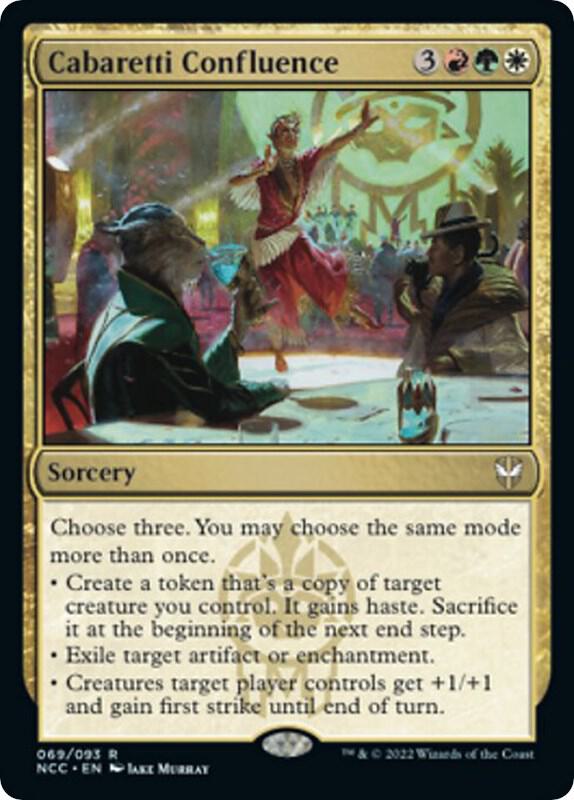 Cabaretti Confluence 69 card from Commander: Streets of New Capenna