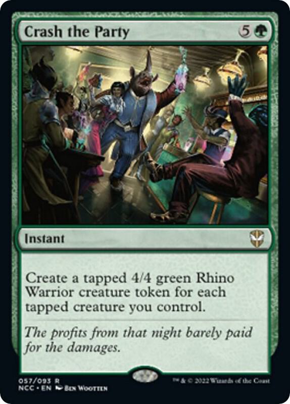 Crash the Party 57 card from Commander: Streets of New Capenna