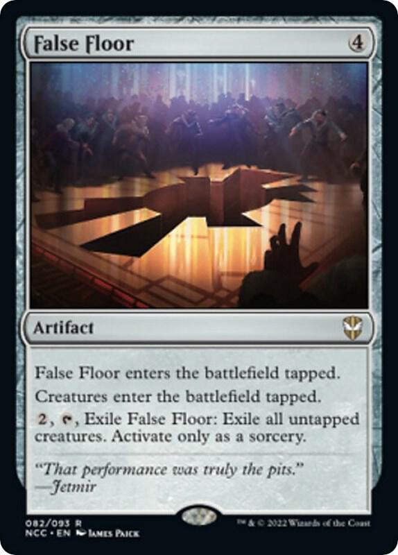 False Floor 82 card from Commander: Streets of New Capenna