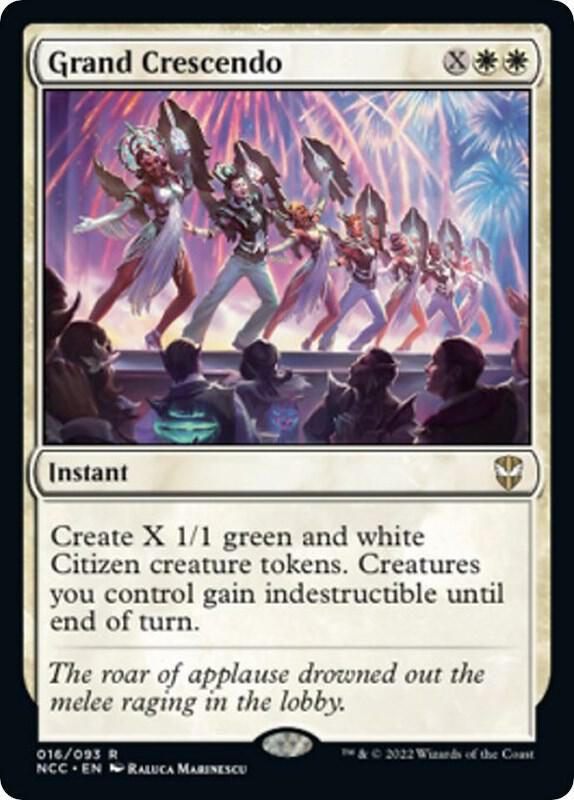 Grand Crescendo 16 card from Commander: Streets of New Capenna