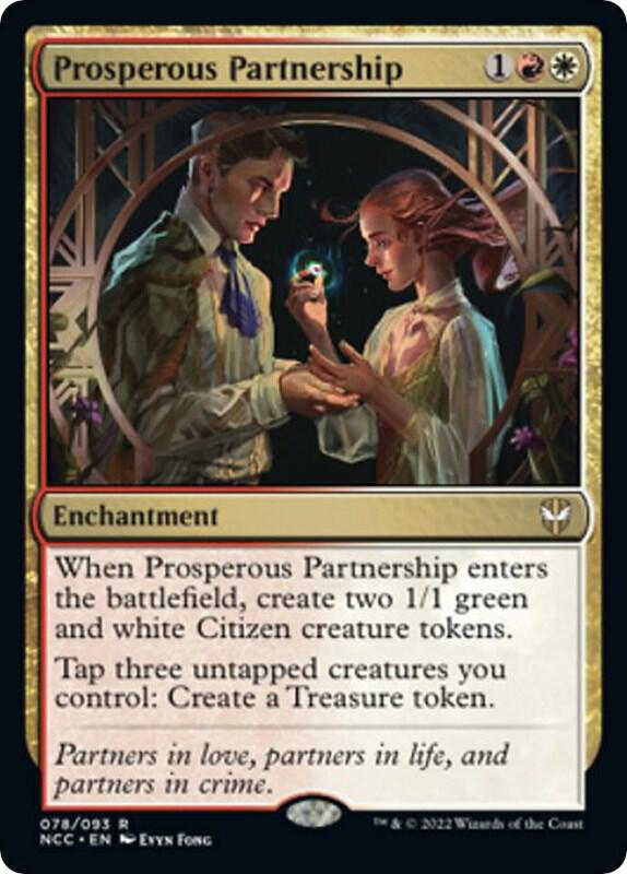 Prosperous Partnership 78 card from Commander: Streets of New Capenna