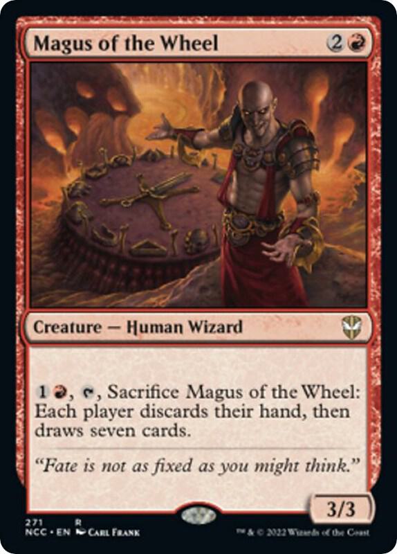 Magus of the Wheel 271 card from Commander: Streets of New Capenna