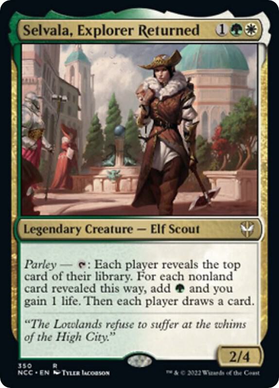 Selvala, Explorer Returned 350 card from Commander: Streets of New Capenna
