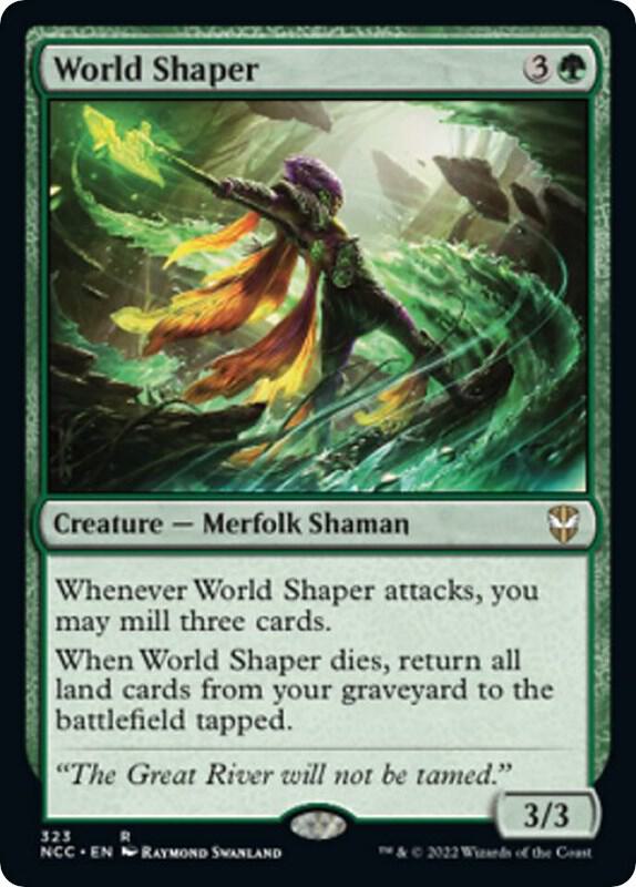 World Shaper 323 card from Commander: Streets of New Capenna