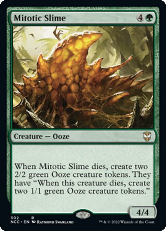 Mitotic Slime 302 card from Commander: Streets of New Capenna