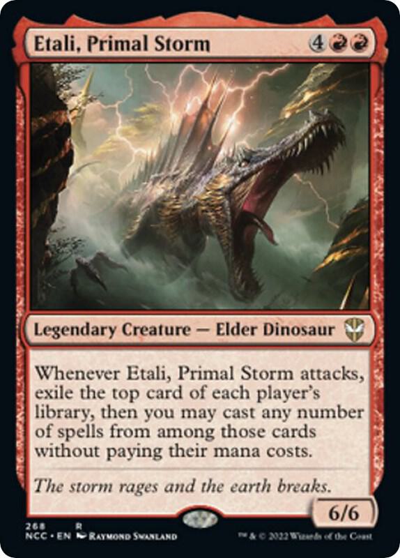 Etali, Primal Storm 268 card from Commander: Streets of New Capenna