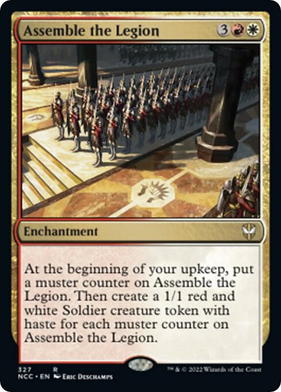 Assemble the Legion 327 card from Commander: Streets of New Capenna