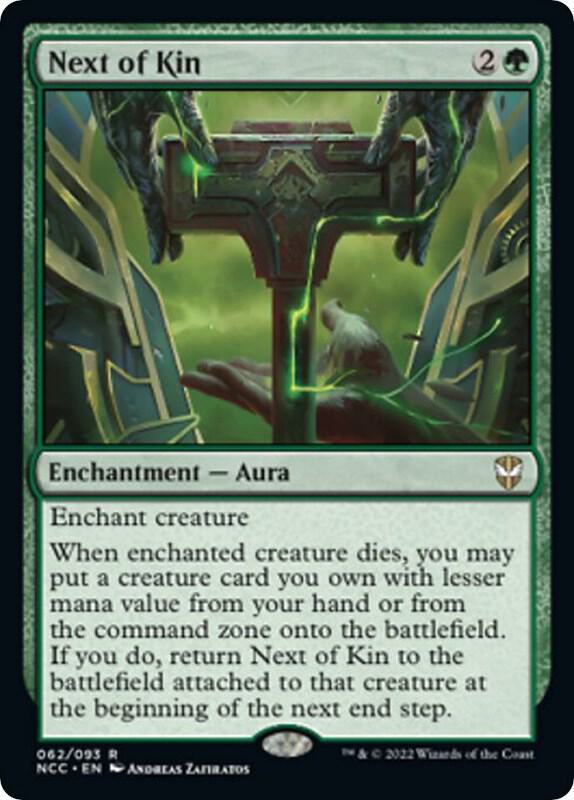 Next of Kin 62 card from Commander: Streets of New Capenna