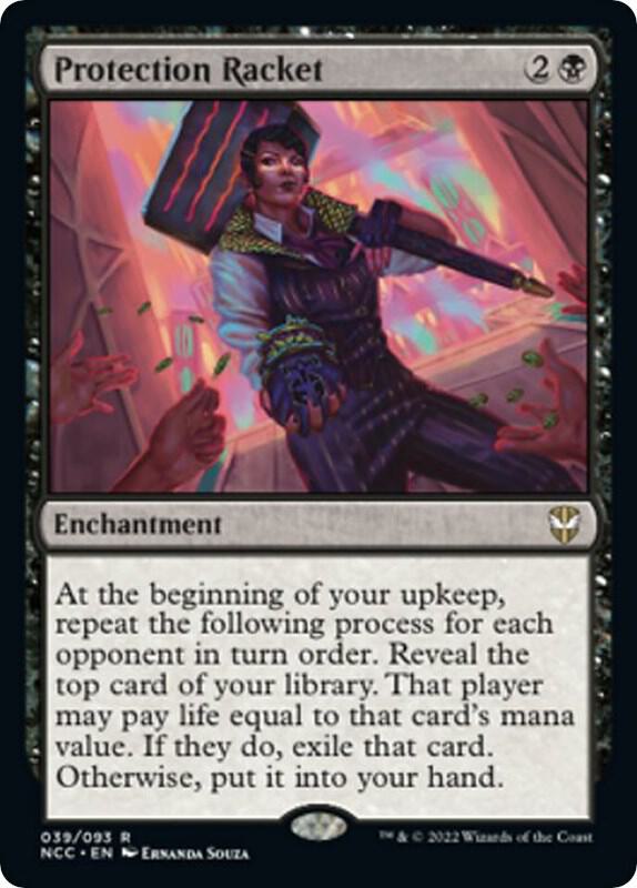 Protection Racket 39 card from Commander: Streets of New Capenna