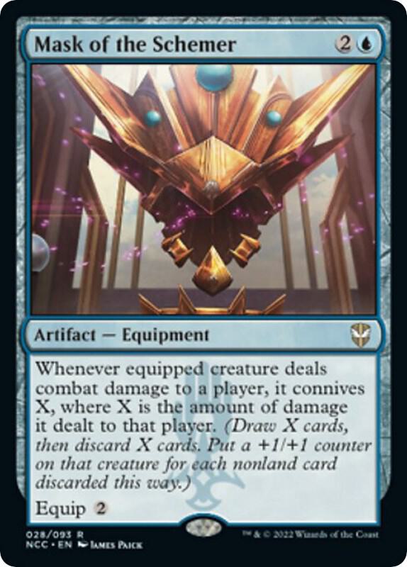 Mask of the Schemer 28 card from Commander: Streets of New Capenna