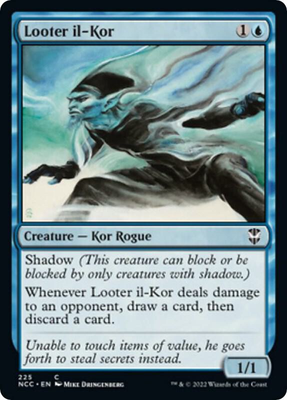 Looter il-Kor 225 card from Commander: Streets of New Capenna
