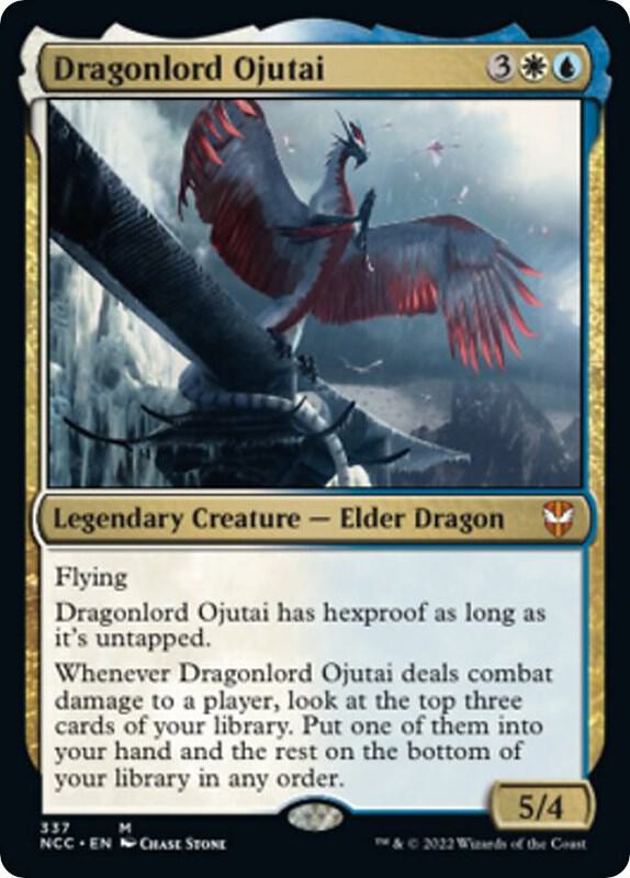 Dragonlord Ojutai 337 card from Commander: Streets of New Capenna