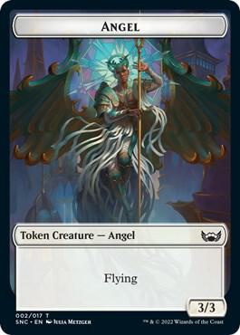 Angel Token 2 card from Streets of New Capenna