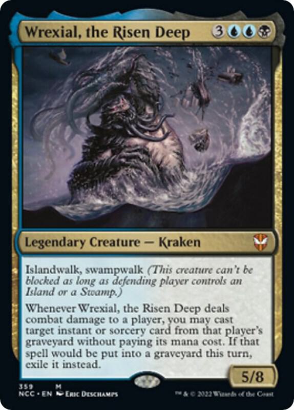 Wrexial, the Risen Deep 359 card from Commander: Streets of New Capenna