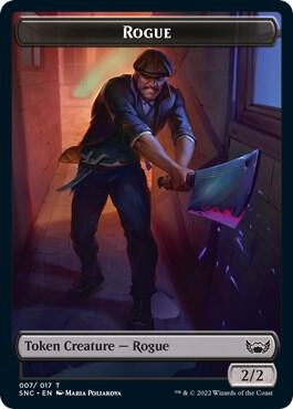 Rogue Token 7 card from Streets of New Capenna