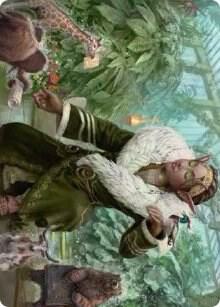 Rumor Gatherer Art Card 7 card from Art Series: Streets of New Capenna