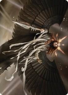 Angel of Suffering Art Card 16 card from Art Series: Streets of New Capenna