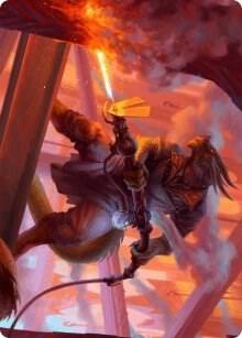Plasma Jockey Art Card 19 card from Art Series: Streets of New Capenna