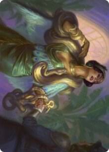 Venom Connoisseur Art Card 21 card from Art Series: Streets of New Capenna