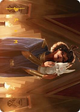 Cormela, Glamour Thief Art Card (Gold-Stamped Signature) 23 card from Art Series: Streets of New Capenna