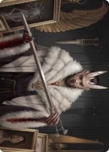 Lord Xander, the Collector Art Card 29 card from Art Series: Streets of New Capenna