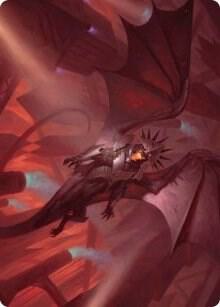 Ziatora, the Incinerator Art Card 33 card from Art Series: Streets of New Capenna