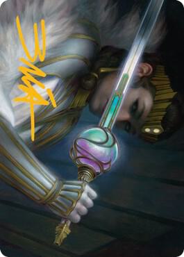 Luxior, Giada's Gift Art Card (Gold-Stamped Signature) 34 card from Art Series: Streets of New Capenna
