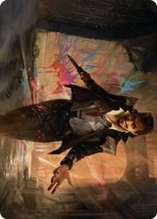 Anhelo, the Painter Art Card 38 card from Art Series: Streets of New Capenna